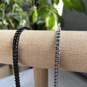 Pulsera trenza en acero inoxidable