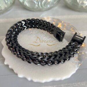 Brazalete ancho acero inoxidable