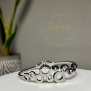 Brazalete burbujas romano zirconias